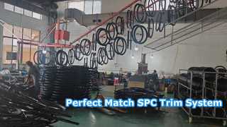 Complete SPC Flooring Trim System Perfect Color Match